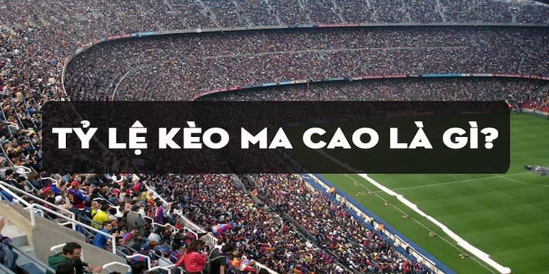 Chiến lược cá cược khi gặp tỷ lệ kèo ma cao
