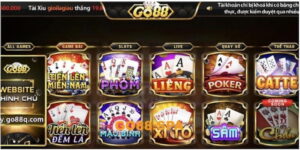 Hướng dẫn bắt đầu với tựa game bài hay tại Go88